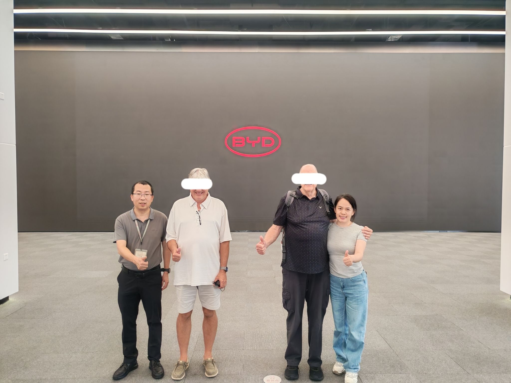 BYD headquarters visit